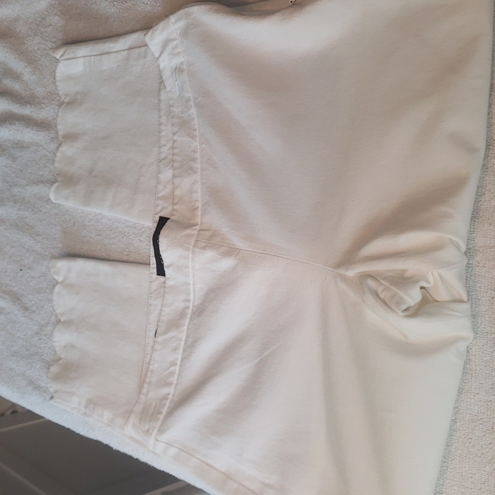 Talbots Chatham crop white pants NWOT